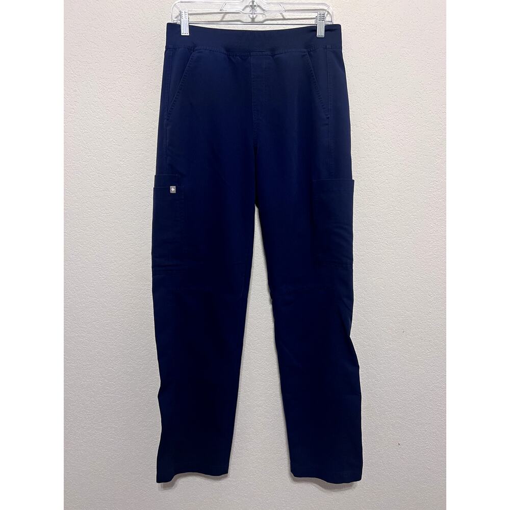 FIGS Axim Cargo Scrub Pants Men's size Medium in Navy